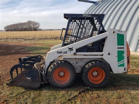 bobcat 642 skid steer tires|bobcat 642b for sale.